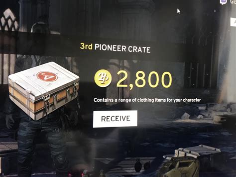 higher pioneer crates better loot.
